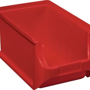 Neu Im Sortiment Sichtlagerkasten Profi-Plus L235xB150xH125mm PP rot ALLIT VE: 24 Stück