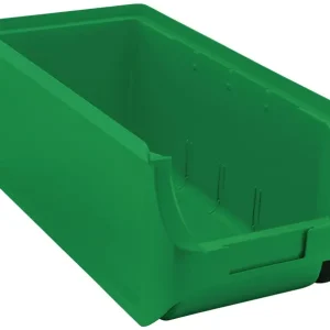 Sichtlagerkasten Profi-Plus L320xB150xH125mm PP grün ALLIT VE: 18 Stück Top-Preis