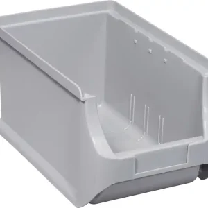 Sichtlagerkasten Profi-Plus L235xB150xH125mm PP grau ALLIT VE: 24 Stück Neue Kollektion
