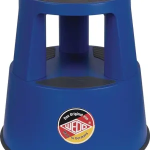 Echt Rollhocker PP & TPE blau H.mit/ohne Belastung 420/428mm