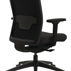 Bürodrehstuhl Synchr.-M.schwarz 450-570mm m.Lehnen Trgf.110kg TOPSTAR Zertifiziert