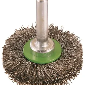 Angebot Rundbürste D.80mm Drahtstärke 0,3mm VA 19mm 12000min-¹ TECWERK