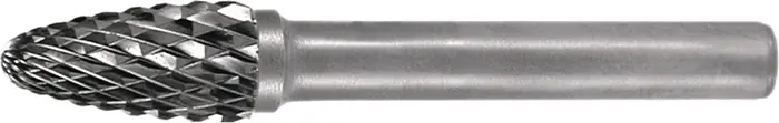 Knallerangebot Frässtift RBF D.10mm Kopf-L.20mm Schaft-D.6mm HM Verz.Kreuz TECWERK