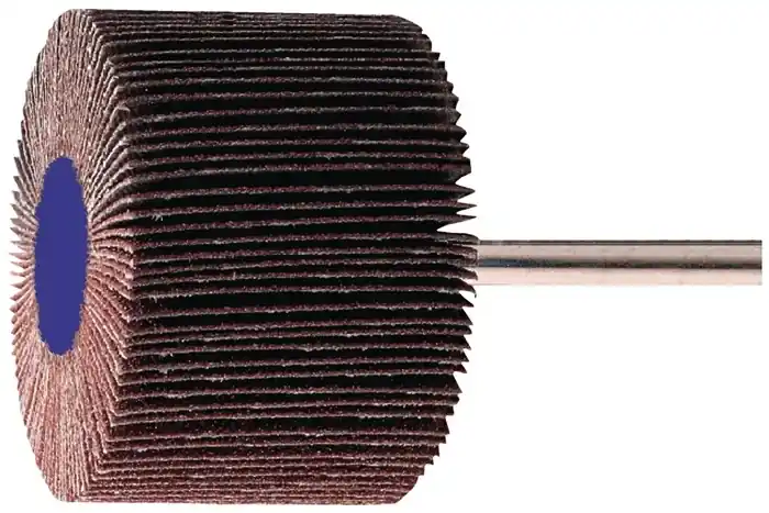 Fächerschleifer Ø40xH15mm K.60 Korund Schaft-D.6mm TECWERK VE: 10 Stück Neu Im Sortiment