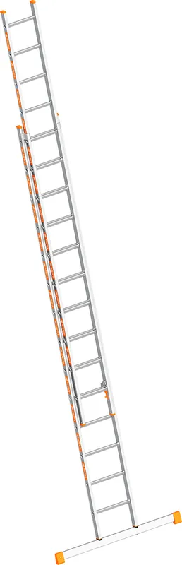 Layher Schiebeleiter 1035 TOPIC Aluminiumleiter zweiteilig ausziehbar Expressversand