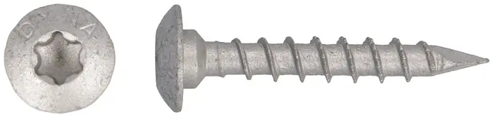 Preiswert Gartenbeschlagschraube 6x40mm m.schwarzem Kopf TX-30 AR 40mm 50 St.DYNAPLUS VE: 1600 Stück
