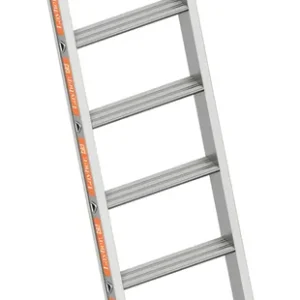 Layher Stufenanlegeleiter TOPIC 1042 Aluminiumleiter mit breiten Stufen Aktuell