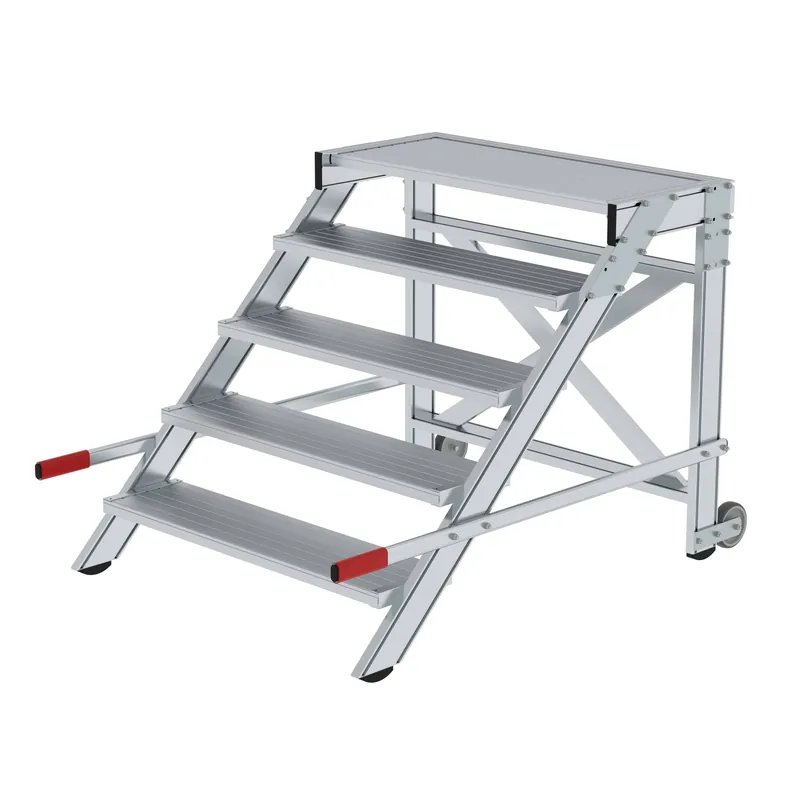 MUNK Arbeitspodest fahrbar mit 240 mm Stufen Sonderangebot