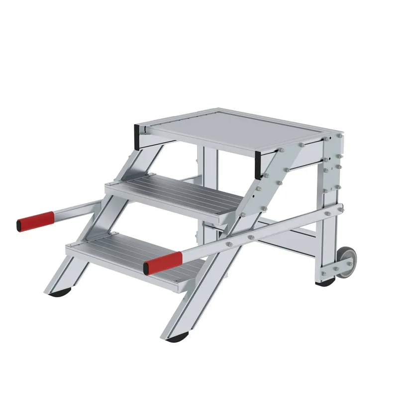 Mega-Angebot MUNK Arbeitspodest fahrbar mit 240 mm Stufen