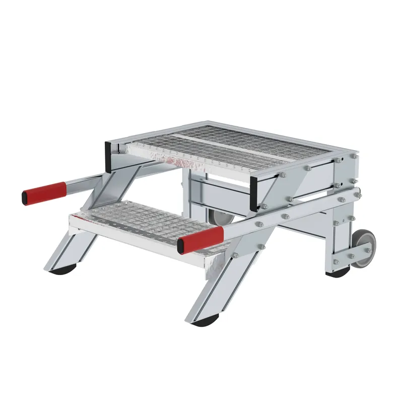 MUNK Arbeitspodest fahrbar mit 240 mm Stufen Letzte Chance