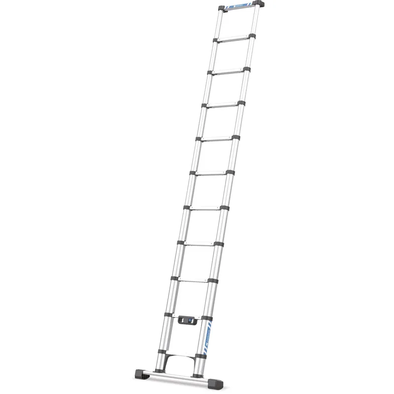 ZARGES Teleskop-Sprossen-Anlegeleiter Compactstep L - Aluminium eloxiert Neuheit