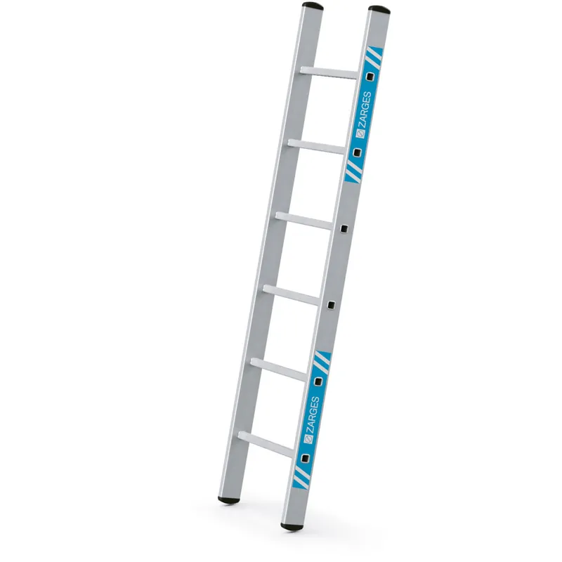 Bestseller ZARGES Gebördelte Sprossen-Anlegeleiter Stella L - Aluminium natur