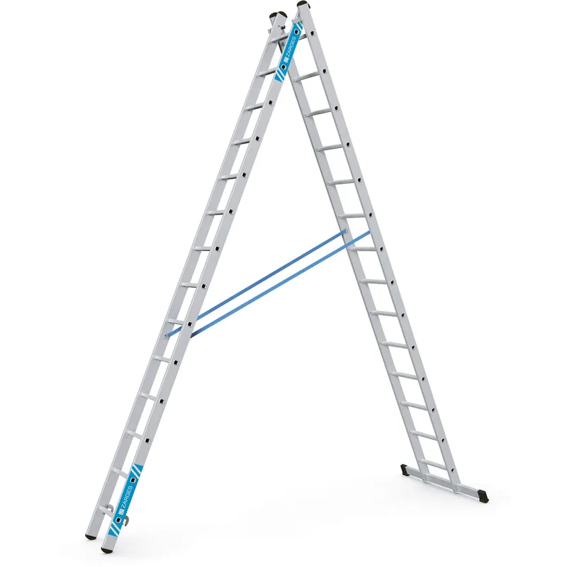 Bestpreis ZARGES Gebördelte Mehrzweckleiter Combimaster Plus X - 2-teilig