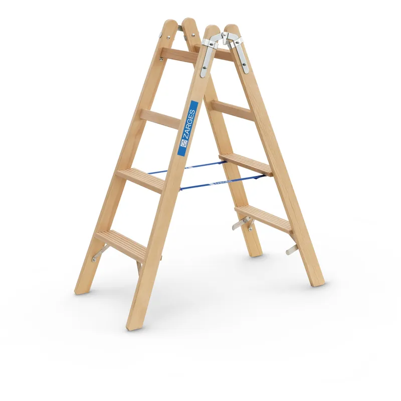 Aktuell ZARGES Holz-Stufen-Stehleiter Crestastep B