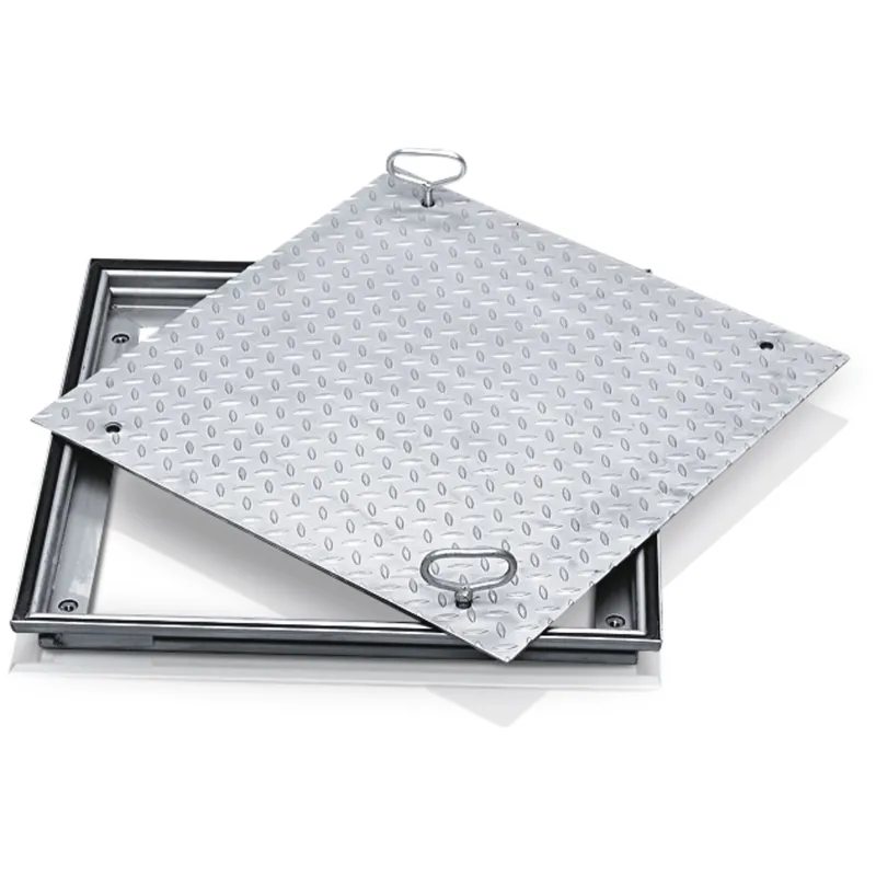 ZARGES Schachtabdeckung Aluminium geriffelt mit Deckplatte Sofort Bestellen