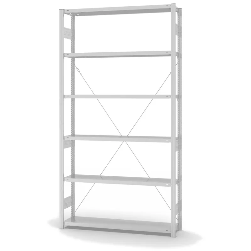 Sonderangebot hofe Fachbodenregal zur Einseitigen Nutzung - Stecksystem ORION PLUS
