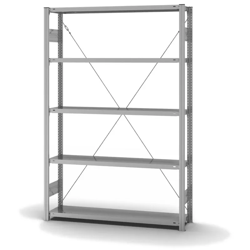 hofe Fachbodenregal zur Einseitigen Nutzung - Stecksystem ORION PLUS Super-Preis