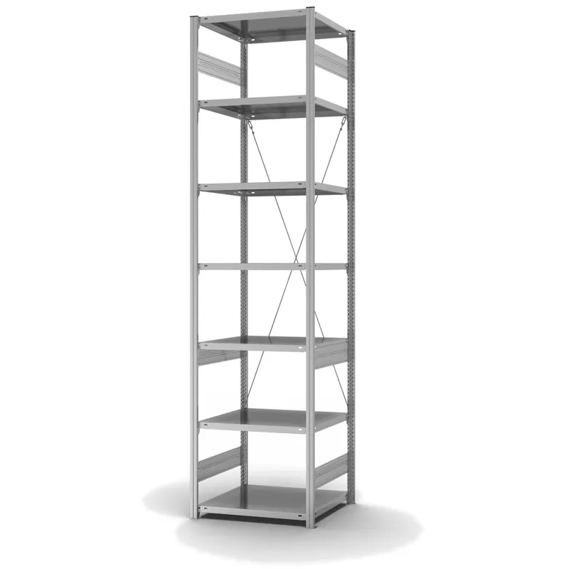 Sonderangebot hofe Fachbodenregal zur Einseitigen Nutzung - Stecksystem ORION PLUS