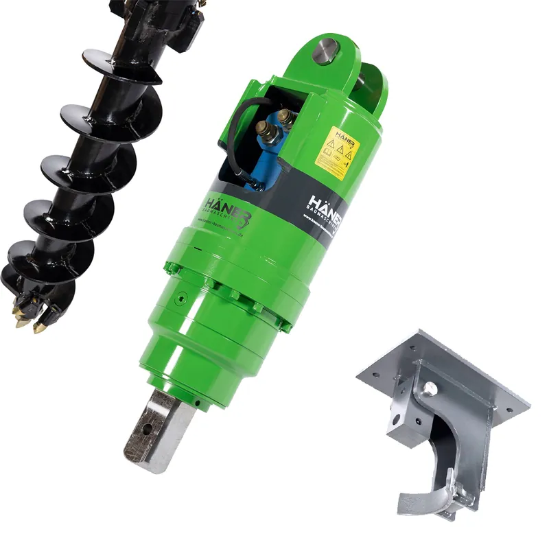 HÄNER Bohrmotor-Set HEB inkl. Rückenstütze & Bohrkrone Ø200mm Neue Kollektion