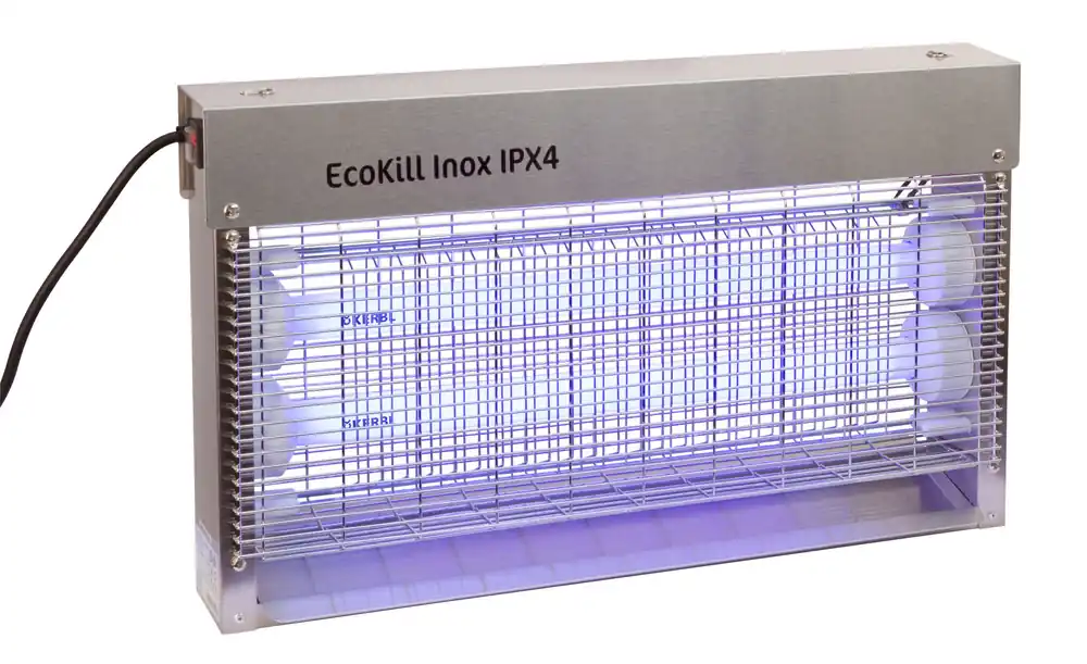 Kerbl Fliegenvernichter EcoKill Inox IPX4 Nur Für Kurze Zeit