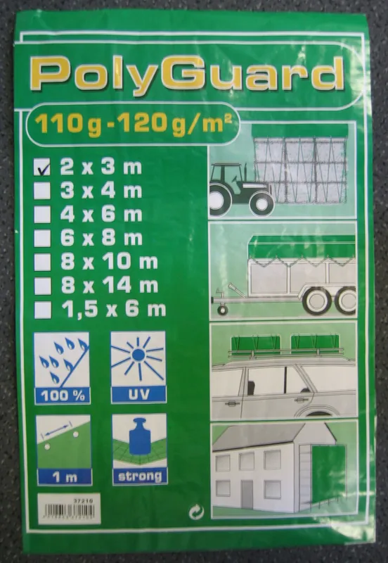 Letzte Chance Kerbl Gewebe-Abdeckplane PolyGuard 110-120gr/m²