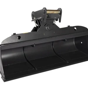 HÄNER Grabenräumlöffel hydraulisch mit MS03 für Bagger 3,8-6,5t Versand Am Gleichen Tag