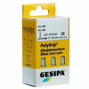 GESIPA PolyGrip Blindnietmuttern Mini-Pack Alu Letzte Chance