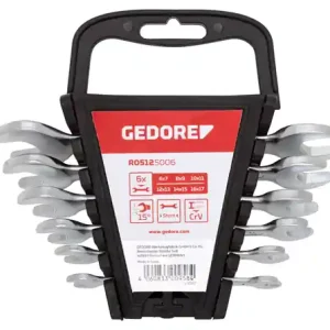 Bestpreis GEDORE red Doppelmaulschlüssel Satz kurz metrisch