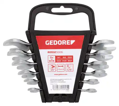Bestpreis GEDORE red Doppelmaulschlüssel Satz kurz metrisch