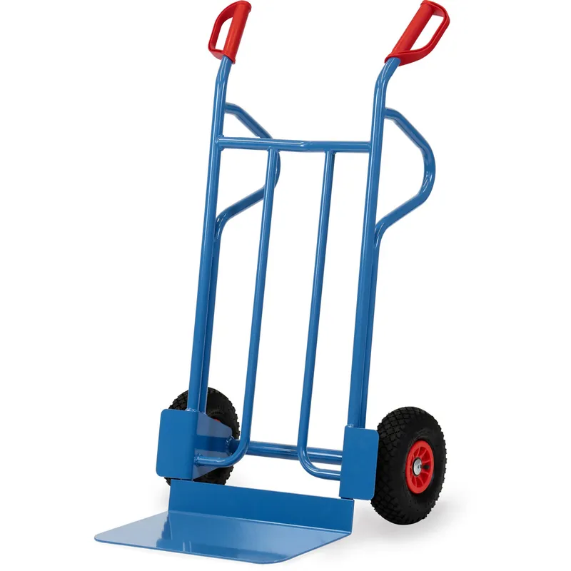 Super-Preis fetra Stahlrohrkarre pulverbeschichtet blau/RAL 5007
