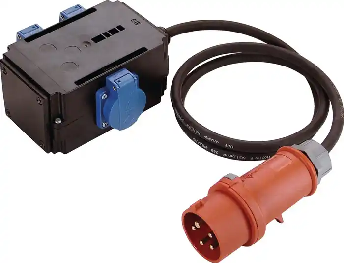 Markenware Kompaktverteiler MIXO NAGOLD CEE-16 A,5-polig 3xSteckdose 230V AS-SCHWABE