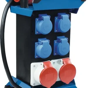 Ausverkauf CEE-Standstromverteiler STECKY 11+ CEE-Stecker 400V,16 A,5-polig AS-SCHWABE