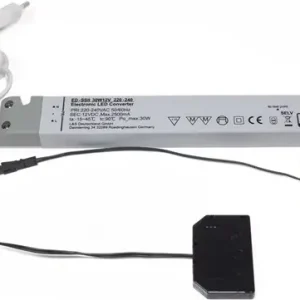 Begrenztes Angebot Emotion 1-Kanal Funksteuerung Ser.Frankfurt 230 V 12 V 30 W 6-fach Verteiler L&S