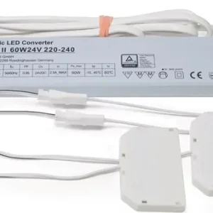Heißes Angebot LED-Konverter 230 V 24 V 60 W 2x6-fach Verteiler L&S