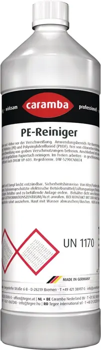 PE-Reiniger PE/PP/PB/PVDF 1l Flasche CARAMBA VE: 10 Stück Sichere Zahlung