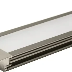 Mega-Angebot Leuchtenprofil Set Venice Mini Nutmaß 23x11mm Einbau Alu/KU Edelstahl/gefros.L&S
