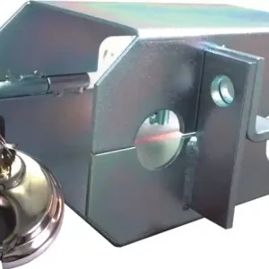 Ausverkauf Anhänger-Kastensicherung STA verz.L190xB125xH114mm G.1,9kg silber Krt.