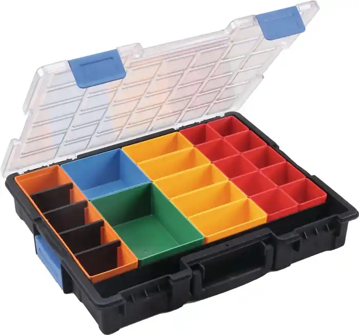 Kracherpreis Sortimentskasten Euro Plus Pro B440xT355xH76mm 23 Fächer 4 Trennstege