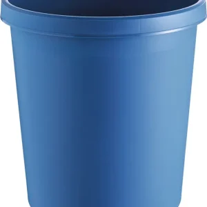 Papierkorb 18l H331xØ315mm m.Griffrand Ku.blau VE: 6 Stück Neu