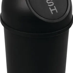 Letzte Chance Abfallbehälter H375xØ214mm 6l schwarz HELIT