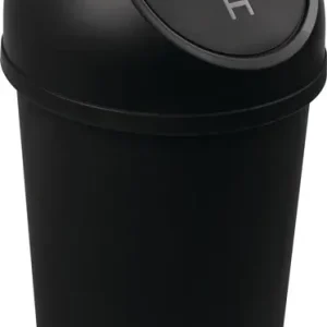Begrenztes Angebot Abfallbehälter H490xØ253mm 13l schwarz HELIT