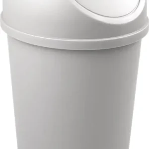 Abfallbehälter H615xØ312mm 25l lichtgrau HELIT Sichere Zahlung