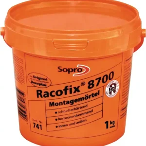 Mega-Angebot Montagemörtel Racofix® 8700 1:3 Raumteile (Wasser/Mörtel) 1kg Eimer SOPRO VE: 16 Stück