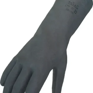 Sale Chemiehandschuh Gr.8 schwarz EN 388,EN 374 PSA III ASATEX VE: 10 Paare