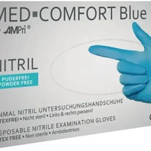 Einw.-Handsch.Med Comfort Blue Gr.XL blau Nitril PSA III 100 St./Box Expressversand