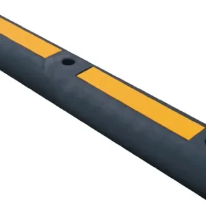 Letzte Chance Leitschwelle L1000xB150xH60mm PVC schwarz m.gelben Reflexstreifen