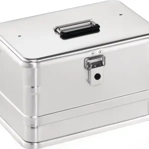 Aluminiumbox L432xB335xH275mm 29l m.Klapphebelverschlüssen m.Bohrungen Nur Für Kurze Zeit