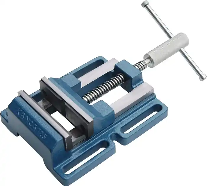 Bohrmaschinenschraubstock Kanca Backen-B.125mm Spann-W.125mm KANCA Expressversand