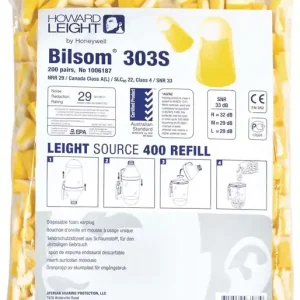 Knallerangebot Gehörschutzstöpsel Bilsom 303S EN 352-2 SNR 32 dB Nachfüllpack 200 PA/Pack,Gr.S