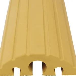 Top-Angebot Schlauch- u.Kabelbrücke L1200xB210xH65mm Vollgummi gelb